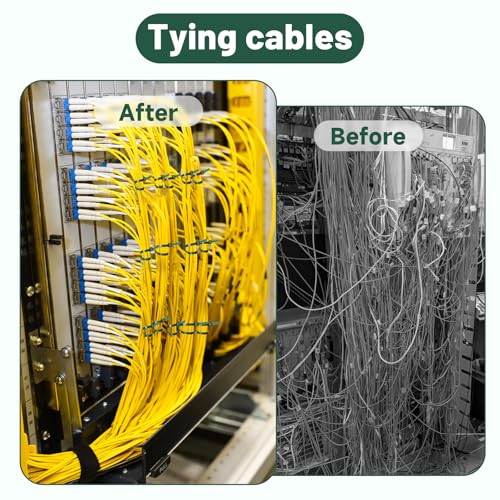 KINGLAKE GARDEN Green Zip Ties 4 Inch 3MM 100 Pack Green Nylon Tie,Premium Plastic Wire Ties for Indoor and Outdoor - size: 4 inch