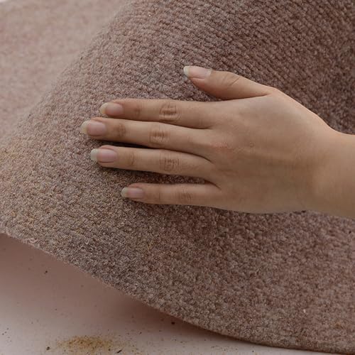 Lifup Office Chair Mat, Low Pile Carpet Floor Mat with Non-Slip Backing, Under Desk Rug Protector for Rolling Computer Chair Brown 35" x 23.6" - color: Brown, size: 35" x 23.6"