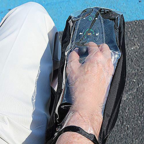 Power Wheelchair Armrest Cover, Durable Clear Electric Wheelchair Joystick Rain Cover, Wheelchair Wrist Control Protector