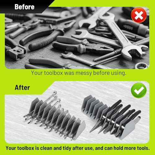 2-Pack Plier Organizer Rack,Tool Drawer Organizer, Plier Rack,Durable and Space-Saving Design,for Tool Storage