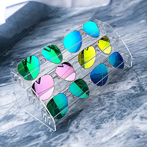 Nail Polish Holder Organizer Clear Acrylic Nail Polish Tray Fingernail Polish Display case 3 layers Essential Oils Holder Makeup Organizer - style: 3t