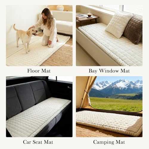 Couch Covers for 3 Cushion Couch Sofa Pet Friendly,Non-Slip Sofa Cover Washable - color: Sg-white, size: 27.6" x 59"