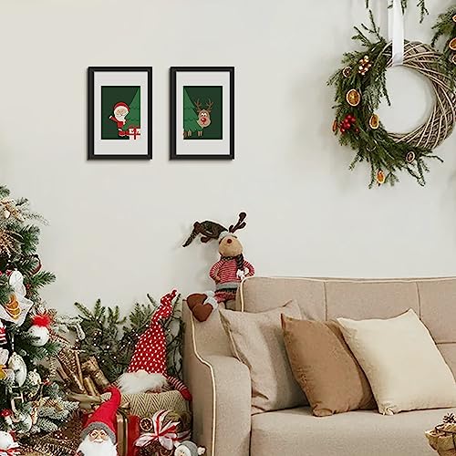 upsimples 8x12 Picture Frame, Display Pictures 6x8 with Mat or 8x12 Without, Wall Hanging Photo Frames, Black, 1 Pack - color: Black, size: 8x12