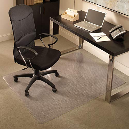 ES Robbins Extra High Pile Carpet ChairMat, Rectangle 72"x96" Beveled Edge - size: Rectangle, style: 72" x 96"