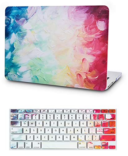 KECC Ultra Thin Case for MacBook Air 13 inch 2022-2018 Release M1 Chip, Lightweight Plastic Hard Shell for MacBook Air 13.3” + Keyboard Cover, Fantasy - color: Fantasy, size: Air 13" M1 2018-2022