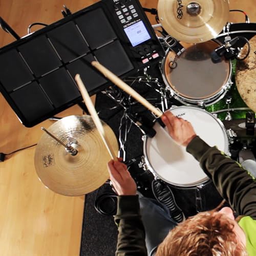 TENTOTEN Electronic Mounting Stand with Plate, Heavy Duty Double Braced Mounting Stand for Electronic Modules & Controller Multi Pads and Drum Pads