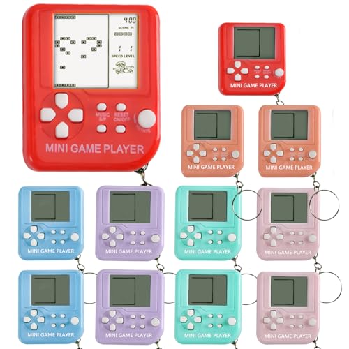 DJMUMU 12Pcs Video Game Birthday Party Favors Keychains for Kids, School Parties & Video Game Themed Events - style: 12 pcs
