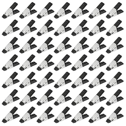 100 Pcs 2 Inch Small Metal Spring Clamps, Small Spring Clips Clamps Heavy Duty Mini Clips with Rubber Tips for Woodworking DIY Crafts Photography Backdrop Camping Sealing