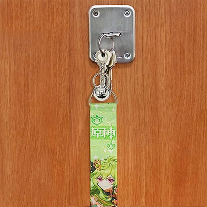 Impact Videogame Colorful Lanyard Keychains Stickers - color: Collei Dendro