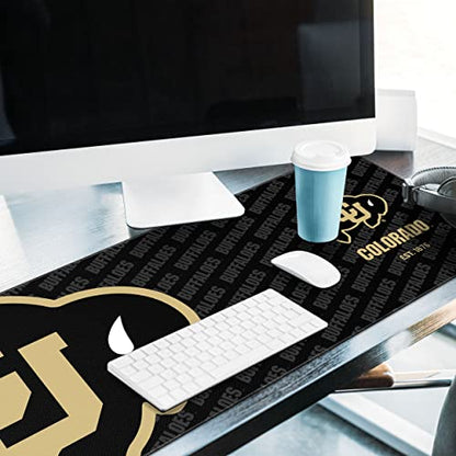 YouTheFan NCAA Colorado Buffaloes Logo Series Desk Pad - style: Colorado Buffaloes