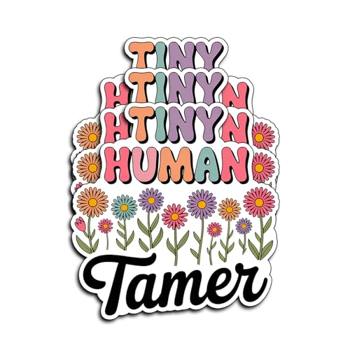 (3Pcs) Tiny Human Gamer Sticker Gaming Floral Vinyl Decal for Laptop Water Bottle Phone Case Tablet Tumbler Car Accessories Funny Gamer Gifts Girls Teens Women Gamers 3 Inch