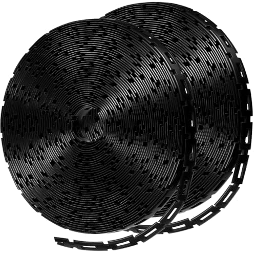Wesiti 100 ft Plastic Chain Lock Tree Tie 1/2 Inch Wide Adjustable Tree Support Straps Plant String Swing Strap Flexible Reusable Ties for Staking for Garden Accessories - size: 100 ft