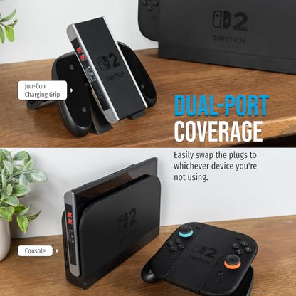 JoyCon Magnetic Dust Cover Compatible With Nintendo Switch 2 – Protective Port Covers, Dust Guard (Set of 2) (Retro) - color: Retro