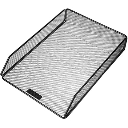 Mr. Pen- Mesh Desk Organizer, Single Tray Desktop Organizer | Letter Tray Desk Organizer, File Organizer for Desk, Paper Organizer for Desk, File Holder, Paper Tray Organizer, Letter Tray