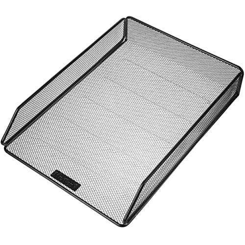 Mr. Pen- Mesh Desk Organizer, Single Tray Desktop Organizer | Letter Tray Desk Organizer, File Organizer for Desk, Paper Organizer for Desk, File Holder, Paper Tray Organizer, Letter Tray