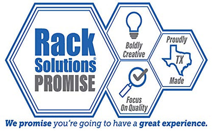 RackSolutions 2U 2 Post Lockable Server Rack Mount Drawer