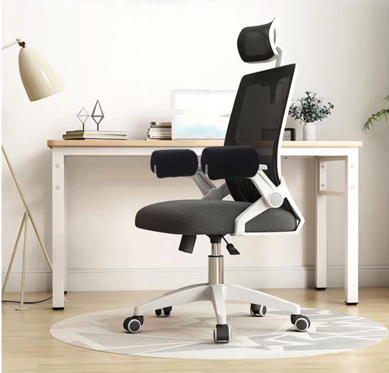 Armrest Cushion for Office Chairs - Soft Elbow Support Pad with Non-Slip Bottom, Fits Most Chairs 2-Piece (Gray) - color: Gray