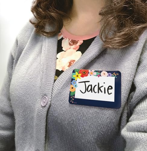 Teacher Created Resources Wildflowers Name Tags/Labels - Multi-Pack (TCR6701)