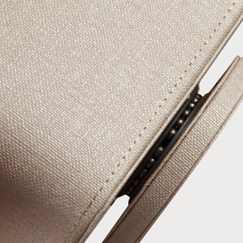 PUSU Leather 360°Rotatable Remote Control Holder,Nightstand TV Remote Caddy,Office Supplies Desktop Organizer,Spinning Storage Box for Pen,Mail,Phone,DVD, Blu-Ray, Media Player, Heater Controllers - color: A Elegant Beige