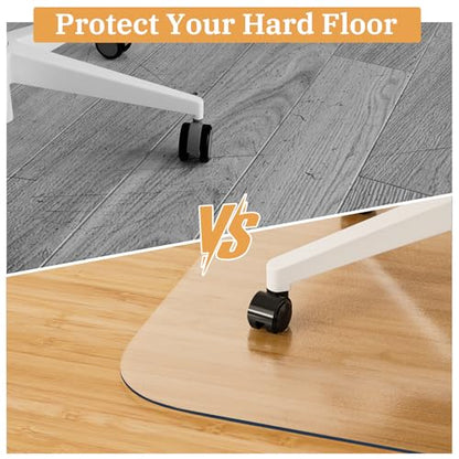 46"x60" Office Chair Mat for Hardwood Floor