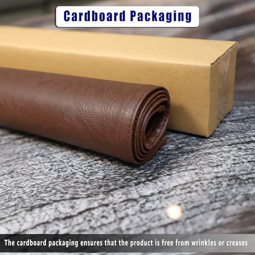 Non Slip Headrest Cover for Furniture Slipcovers,Faux Leather Headrest Protector for Recline Chair Vinyl Head Protector Cover for Sofa,Theater Seat Cover for Home & Office, Reddish Brown - color: Reddish Brown
