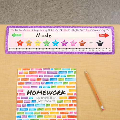 Really Good Stuff Stars and Swirls Desktop Helpers - Set of 24 - color: Stars & Swirls