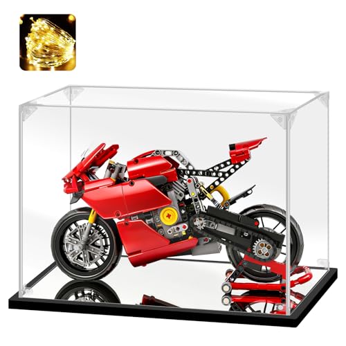 Acrylic Display Case, 15.8×7.8×11.8 Inch Clear Acrylic Display Box with Black Frame, Assemble Collectibles Display Case for Trophy, Action Figures, Dolls & Building Toys - size: 15.8*7.8*11.8inch