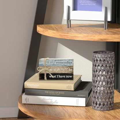 Decorative Books For Home Decor, Coffee Table Faux Wood Book Stack Decor, I Still Remember Modern Stacked Book Decor, Stacked Display Books For Shelf Mantel Nightstand Display, Three Pieces -C(08) - style: I still remember -03