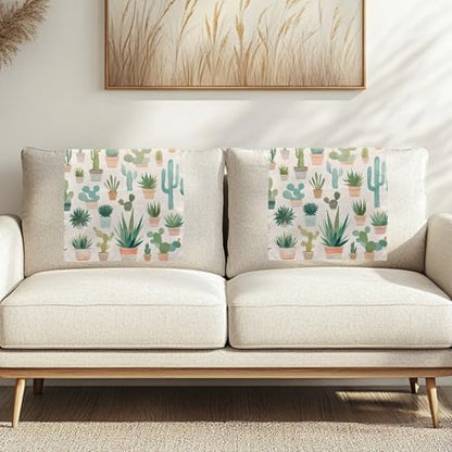 Headrest Recliner Covers for Small Recliners Tear Fade Resistant Recliner Protector Cover Washable Sofa Headrest Covers Pet Furniture Cover Couch Non Slip Cover Cactus - color: Cactus