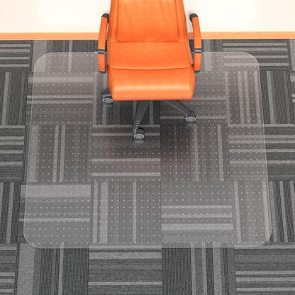 WASJOYE Chair Mat for Carpet, Office Chair Mat for Carpet, Thick Desk Chair Mat with Non-Slip Studded for Home and Office Low Pile Carpet, 48" x 48" Rectangle for Carpet - size: 48" x 48" Rectangle for Carpet
