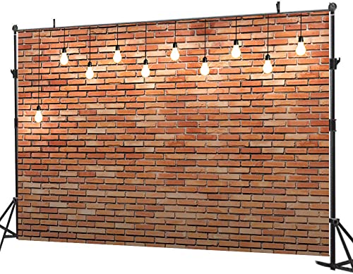 8X6FT Red Brick Wall Backdrop Photography Backdrops Vintage Photo Backdrop Studio Photo Background DH-194 - size: 8X6FT