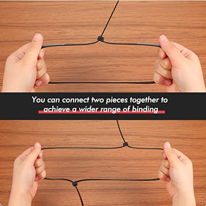 Shappy 60 Inch 50 Pcs Zip Ties Heavy Duty Strong Large Cable Wire Ties Zip Industrial Sturdy Wire, Awnings Tying Branches Bundling of Crops Fixed Water Pipes (Black) - color: Black, size: 60 inch