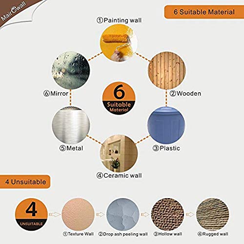 Quanhaigou Glow in The Dark Wall or Ceiling Moon Stickers – Luminous Decal Sticker for Simulated Planet Effect at Night – Red 3D Earth Black Tree Cat - color: Red
