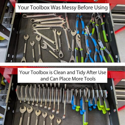 2-Pack Plier Organizer Rack,Tool Drawer Organizer, Plier Rack,Durable and Space-Saving Design,for Tool Storage