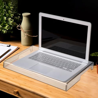 Veemoon 15.6inch Laptop Acrylic Keyboard Cover Anti-Cat Laptop Keyboard Cover Clear Mechanical Keyboard Dust Cover Computer Transparent Waterproof Protector Case for Home School Office