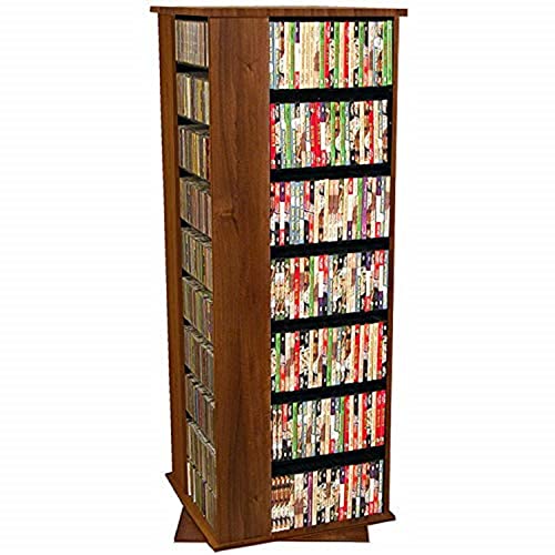 Venture Horizon Revolving Media Tower 1600 Grande-Walnut - color: Walnut-finish