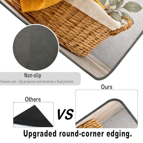 Nuxovilar Laundry Room Dryer Cover for the Top, Non-slip Washer & Dryer Protector, 23.62"x19.68" Dust-proof Washing Machine Mat, Diatom Mud Polyester Top Pad for Laundry Room - color: Yhd19152