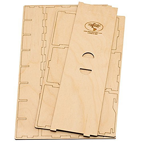 The Broken Token Long Bits Box - Wooden Token and Game Pieces Organizer for Board Games