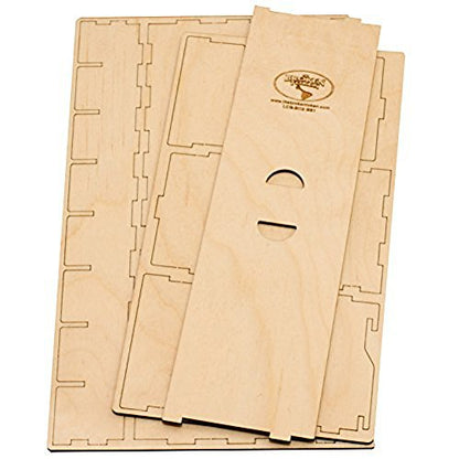 The Broken Token Long Bits Box - Wooden Token and Game Pieces Organizer for Board Games