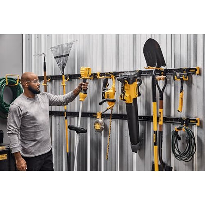 DEWALT Tool Organizer, Long Handled Tool Hook, for Rakes and Brooms, DEWALT Workshop Storage System Compatible (DWST82808) - style: Long Handle Tool Hook