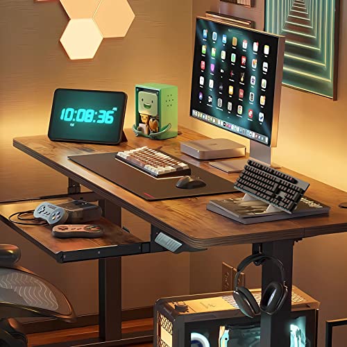 RUNJRX Mechanical Keyboard Acrylic Display Stand, 1-Tier, White Acrylic - color: White
