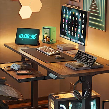 RUNJRX Mechanical Keyboard Acrylic Display Stand, 1-Tier, White Acrylic - color: White