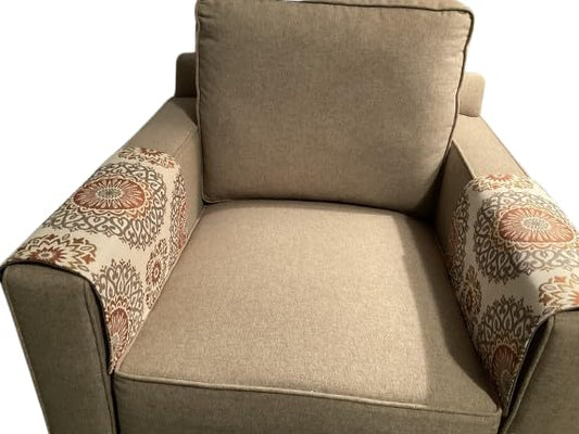 Bittlemen. Co. 2 Armrest Covers for Furniture Slipcovers Furniture Protectors Home Decor Sofas Loveseats Theater Chairs Office Chairs Recliners RV's Housewarming Gifts (Rust01) - color: Rust01