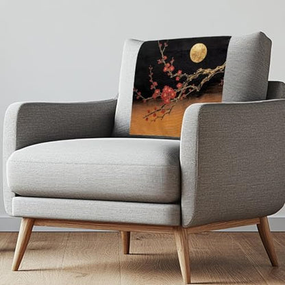 2026 Upgraded Headrest Cover for Recliner Chair Cat Fish Waves Armrest Cover Soft Breathable Non Slip Headrests Slipcovers Lounge Chair Headrests Protector - color: Cat Fish Waves