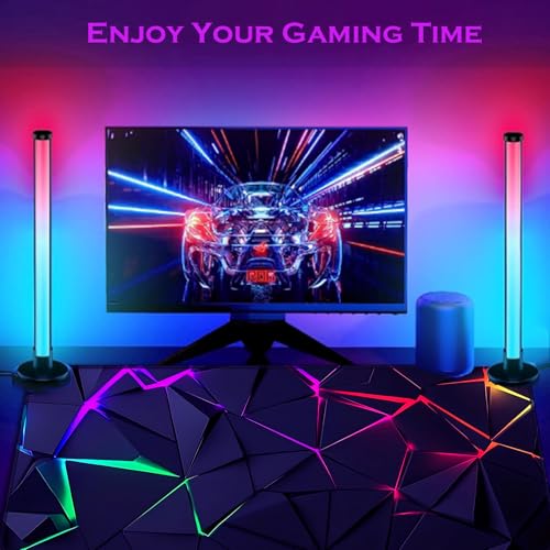 Blacklight Geometric Gaming Mouse Pad – UV Reactive Large Extended Glow in the Dark Waterproof Desk Mat with Non-Slip Rubber Base for Gamers, Office & Home - 31.5" x 11.8" - color: Geometric