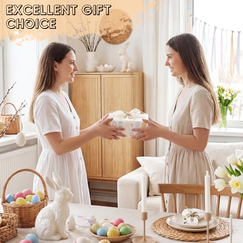 24 Pieces Sublimation Coasters, GOH DODD Glossy Ceramic Tiles Glazed Blanks with Cork Bacings for Easter DIY Alcohol Ink Painting Housewarming Gifts Wedding Arts Crafts, 4 Inch, White, Bunny Rabbit - size: 4 Inch-24 Pieces-Bunny