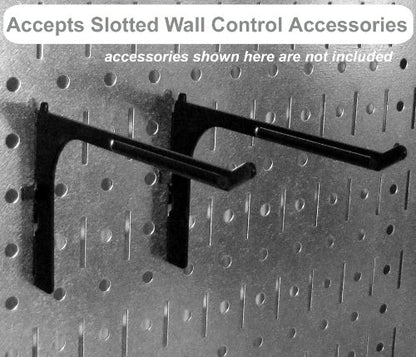 Wall Control 30-P-3232BU Blue Metal Pegboard Pack - color: Blue