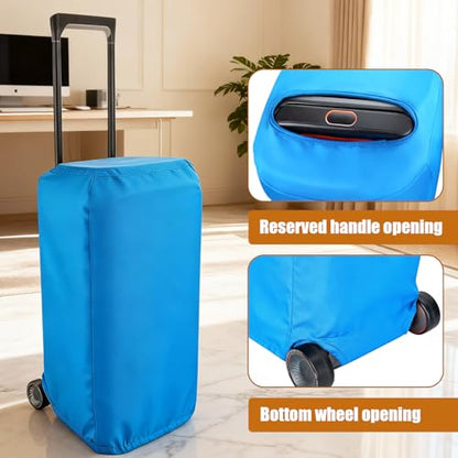 Dust cover protective cover for portable party speakers, extendable dust cover with elastic band speaker slide cover (2-piece set)