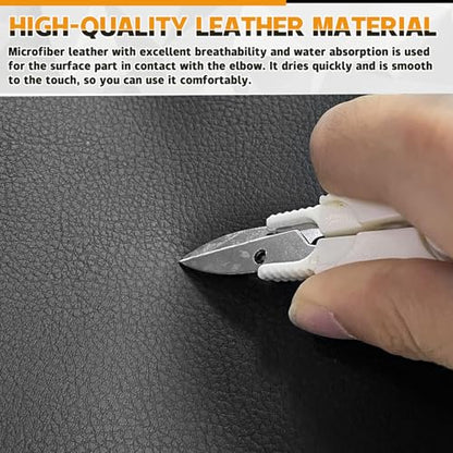 Seat Cover Set Compatible with Go-Go Elite Traveller, LR, Plus HD, ES, GO-Chair, Ultra X, Pride Revo and Sonic Mobility, 3&4 Wheel Folding Electric Scooter Wheelchair Covers (Leather)