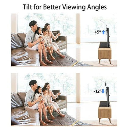 Universal TV Stand Base, Table Top TV Stand for 17-55 Inch LCD/LED TVs, Height Adjustable Monitor Mount Stand with Tempered Glass Base Holds up to 88lbs VESA 400x400mm, TS102 - style: X-Shape 400x400mm Vesa